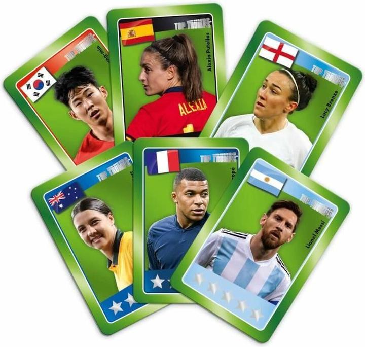 Image du produit Winning Moves Weltfussballstars Strategiespiel Top Trumps Match - The Crazy Cube Game Green Version (Allemand, Français)