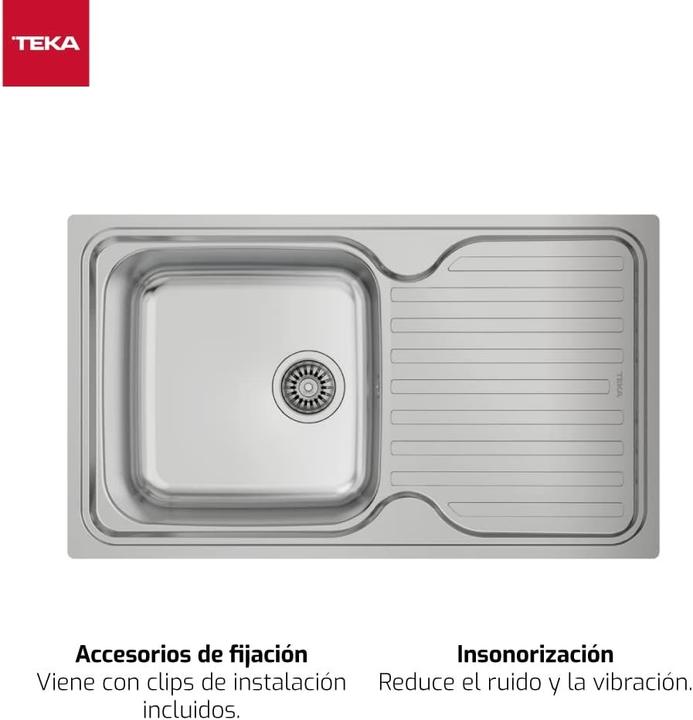 Produktbild Teka Classic 1C 1E (Einbauspüle mit Abtropffläche, 86 cm, 50 cm)