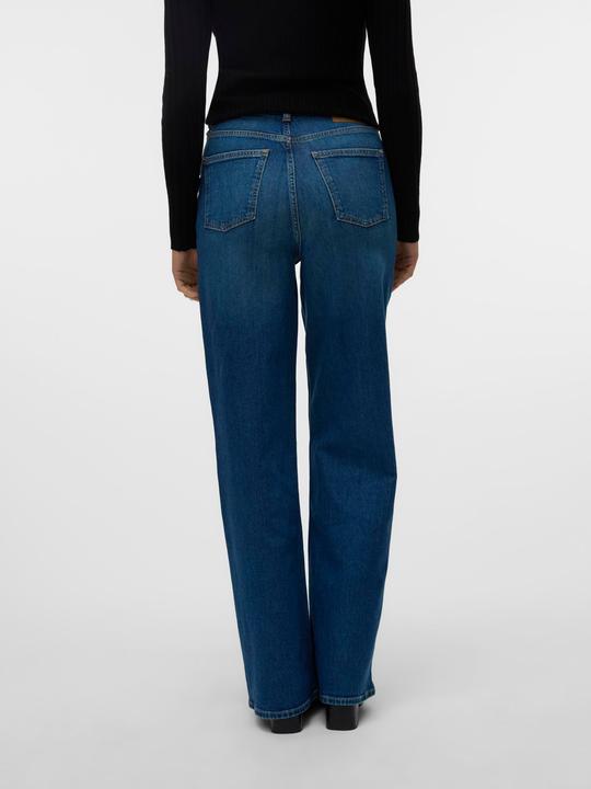 Produktbild Vero Moda VMREBECCA Super High Rise Weiter Beinschnitt Jeans Straight-Fit (W26/L32)