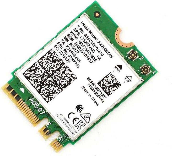 Immagine prodotto Intel Wi-Fi 6 AX200 (PCIe)