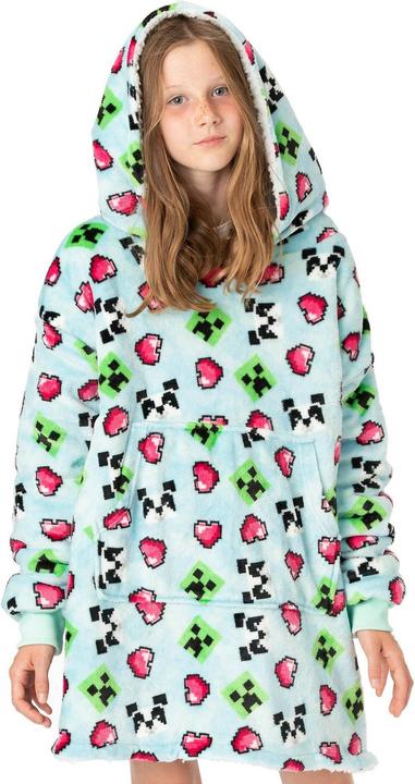 Image du produit Minecraft Filles Panda Hoodie Blanket (Taille unique)