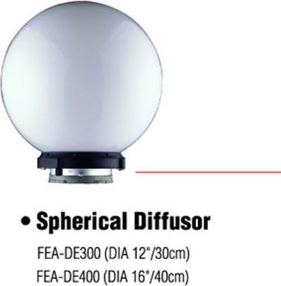 Actual product image Falcon Eyes Diffuser ball EA-DB300 Ø 30 cm