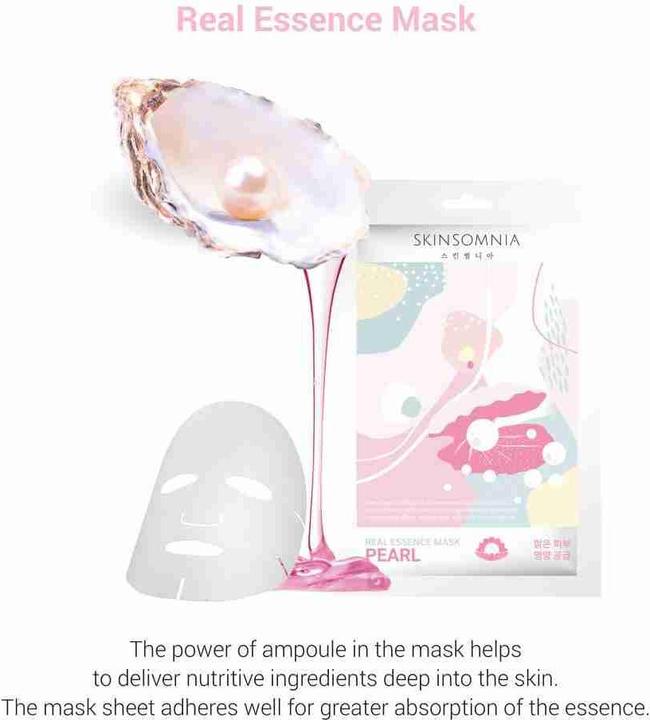 Produktbild Skinsomnia Pearl Real Essence Mask (25 ml)