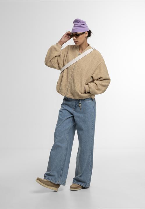 Actual product image Urban Classics Ladies Structured Bomber Jacket unionbeige M (M)