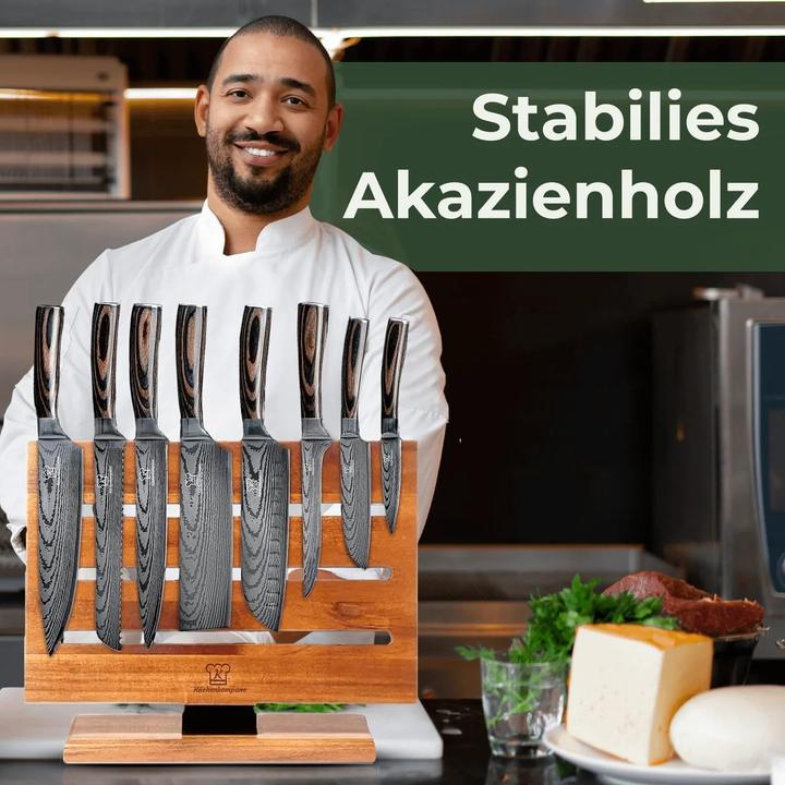 Produktbild Küchenkompane 8-teiliges Küchenmesser Set