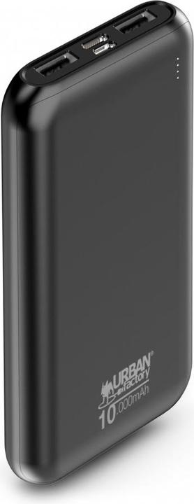 Image du produit Factory UPB10UF Banque d'énergie polymère 10000 mAh Noir (10000 mAh, 37 Wh)