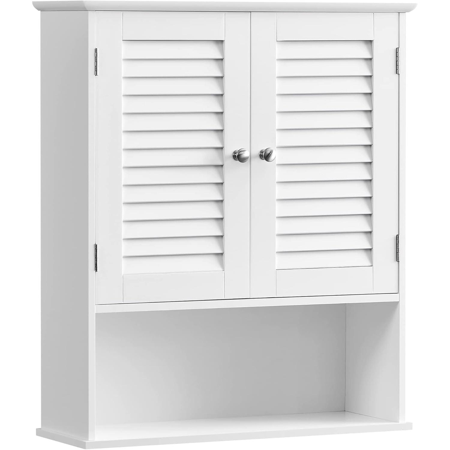 Vasagle Bianco Armadietto Bagno, Panama (60 X 20 X 70 Cm)