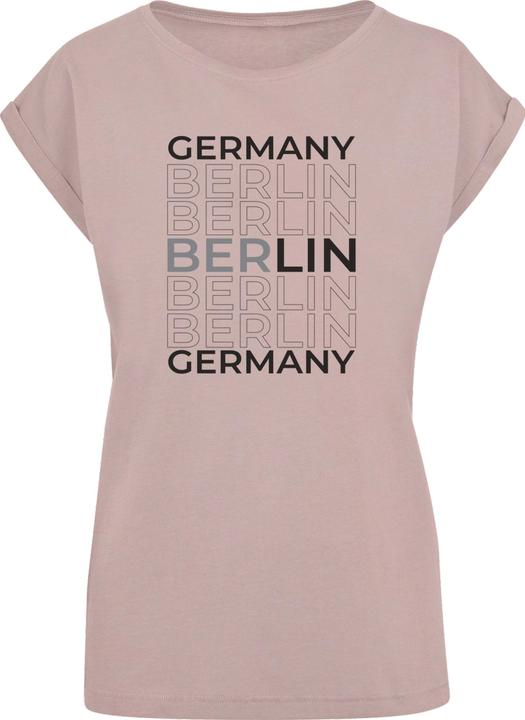 Produktbild Merchcode Ladies Berlin Extended Shoulder Tee - 112473 (S)