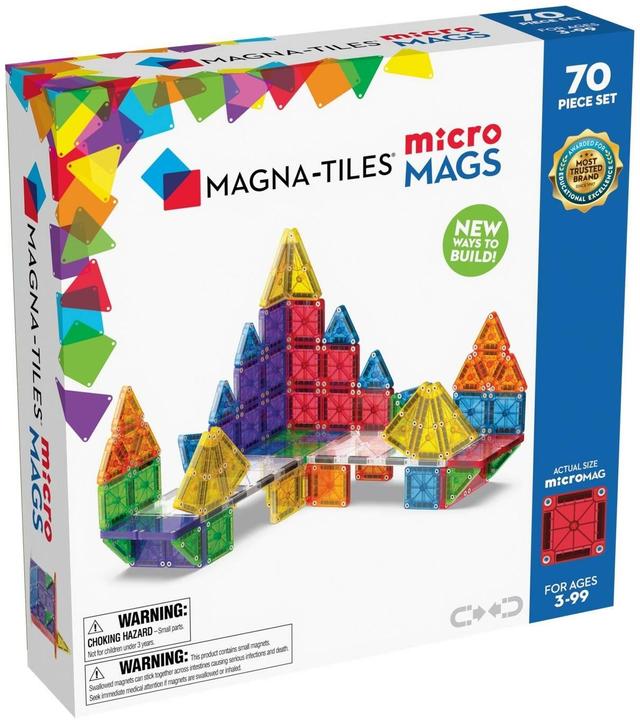 Actual product image Magna-Tiles Micro Mags