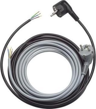 Actual product image Lapp AC-Netzkabel, DE/FR Typ F/E (CEE 7/7) Stecker - Offene Enden, 1.5m, Schwarz (1.50 m)