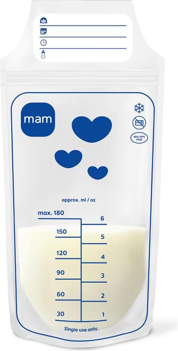 Immagine prodotto MAM Muttermilchbeutel 180ml 100St