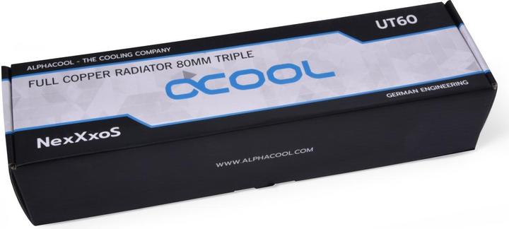 Image du produit Alphacool NexXxoS HPE-60 Full Copper X-Flow 80mm Triple Radiator (80 mm)