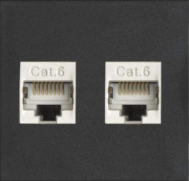 Immagine prodotto Evoline Piastra del modulo intercambiabile RJ45 Cat.6 (1 pz.)