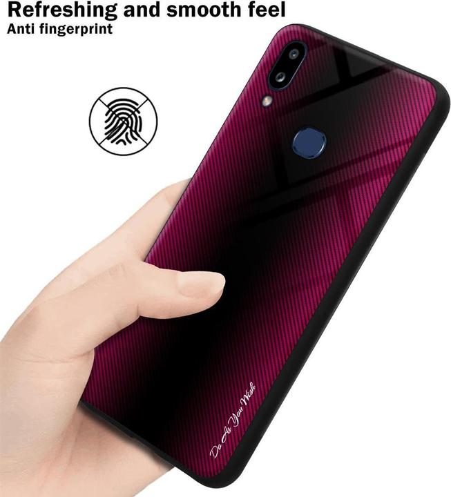 Immagine prodotto Cadorabo Copertura di vetro a strisce in TPU (Samsung Galaxy A10s, Samsung Galaxy M01s)