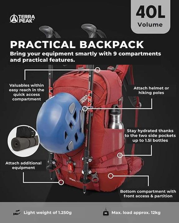 Actual product image Terra Peak Flex (40 l)