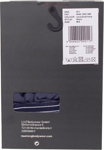 Immagine prodotto Mustang Boxer casual elasticizzati (L, confezione da 3)