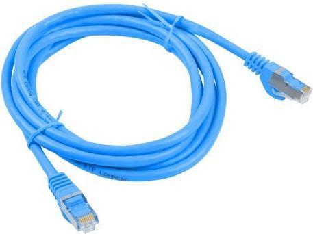 Actual product image Lanberg Patchcord Cat.6 Ftp 1m Niebieski Fluke Passed (F/UTP, CAT6, 1 m)