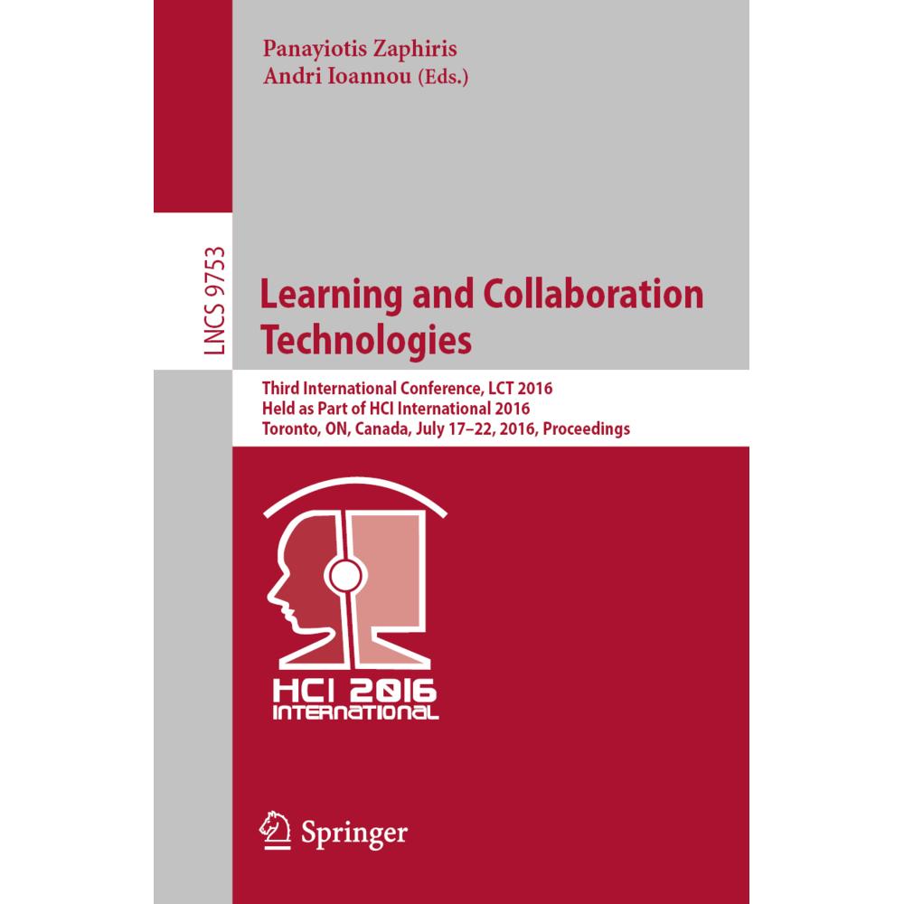 Learning and Collaboration Technologies, Fachbücher von Panayiotis Zaphiris, Andri Ioannou