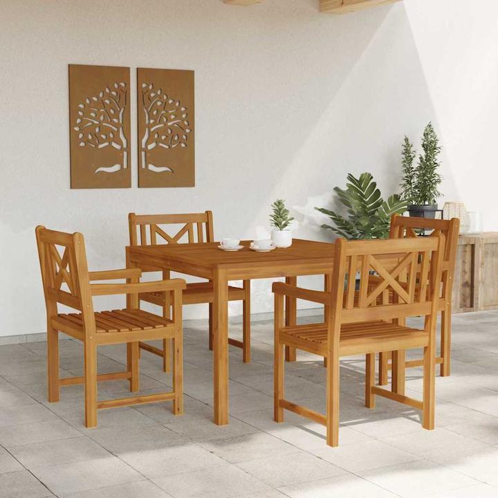 Produktbild vidaXL Garten Essgruppe (110 x 110 x 74 cm)