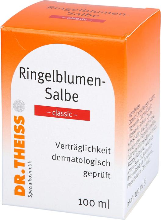 Immagine prodotto Dr. Theiss L'Unguento alla Calendula Classic protegge e cura la pelle, 100 ml Unguento (Crema corpo, 100 ml)