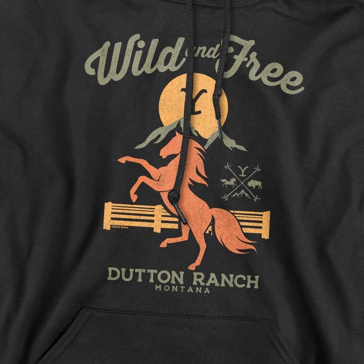 Produktbild Yellowstone Wild & Free Kapuzenpullover (M)