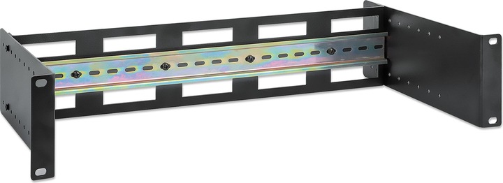 Produktbild Intellinet Tiefenverstellbarer 19"DIN-Hutschienenträger 2HE