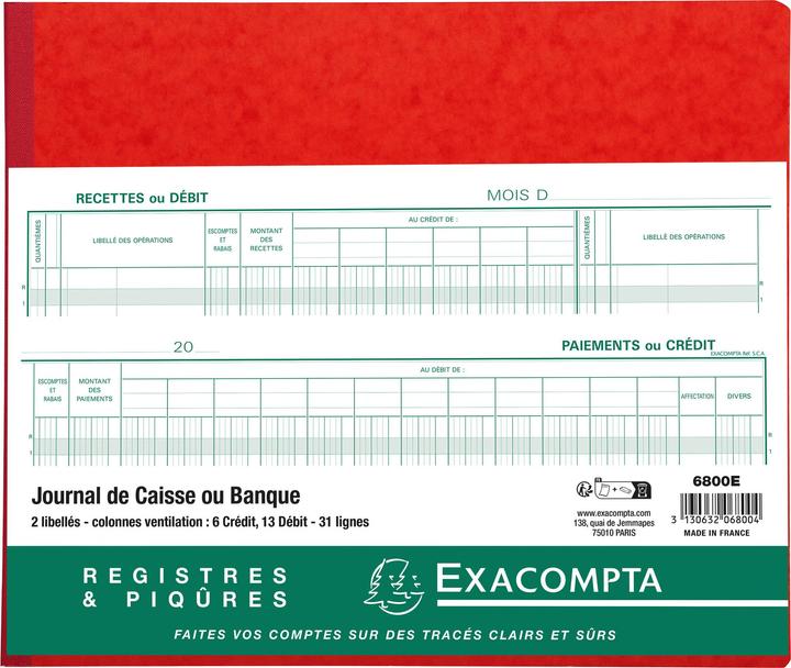 Actual product image Exacompta Business books (40 x)