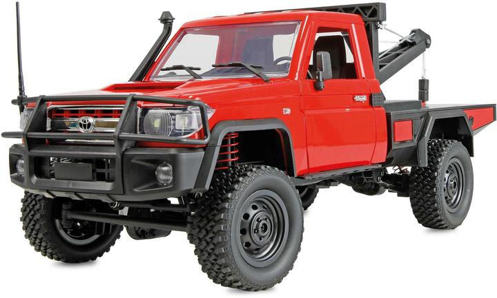 Amewi Toyota Land Cruiser Crawler Abschleppwagen 4WD 1:12 RTR rot (RTR Ready-to-Run)