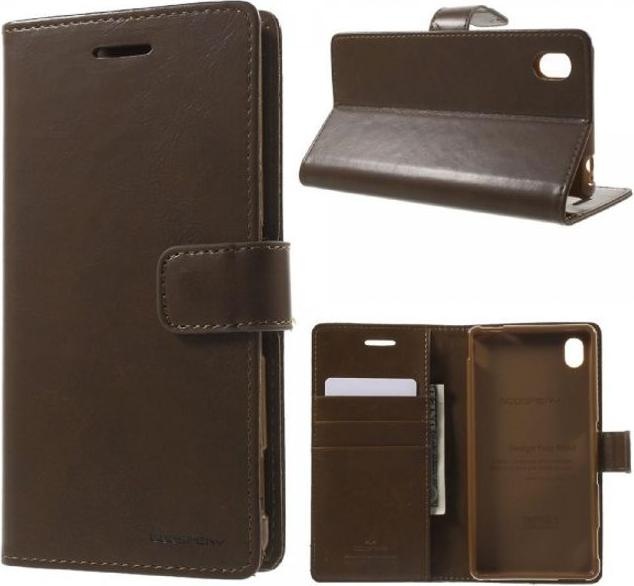 Actual product image Goospery Bluemoon Diary Series (Sony Xperia M4 Aqua)