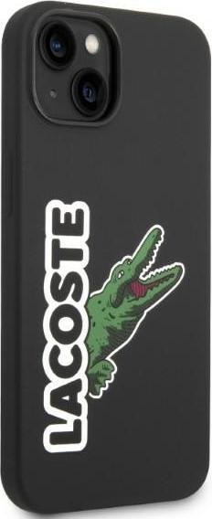 Lacoste LCHCP14MSHK iPhone 14 Plus 6,7" czarny/black étui rigide Silicone Head Crocodile (Apple iPhone 14 Plus)