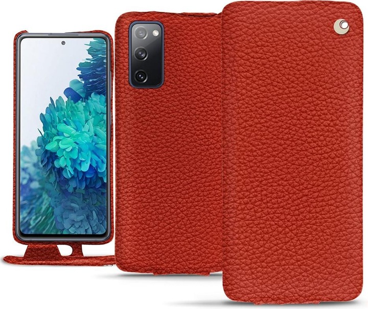 Actual product image Noreve Leather cover vertical (Samsung Galaxy S20 FE)