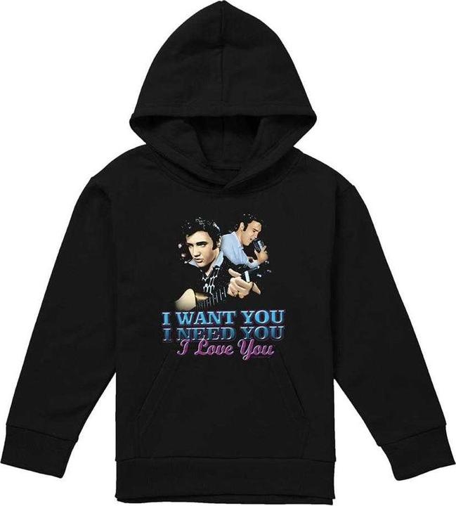 Produktbild Elvis I Want You Kapuzenpullover (116)