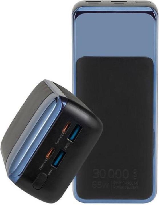 Produktbild Rivacase Powerbank 30000 mAh QC (30000 mAh, 22.50 W, 111 Wh)