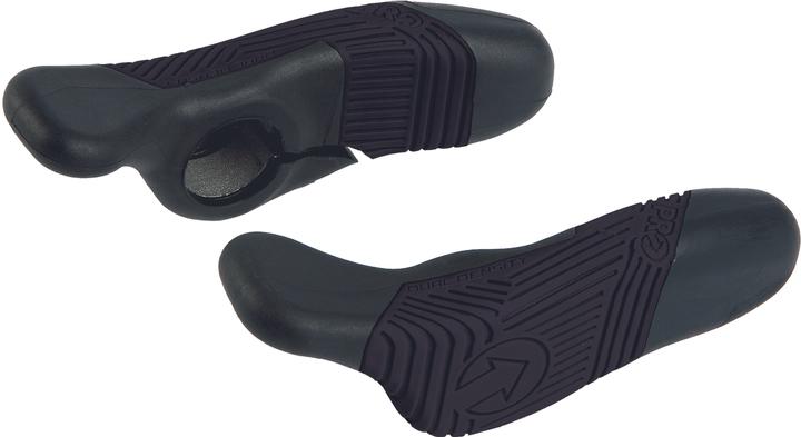 PRO Bike Gear Corne de guidon Anatomic ergo 125 mm noir