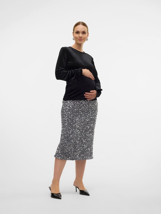 Immagine prodotto Mamalicious Mlsandra Ls Bow Top (S)