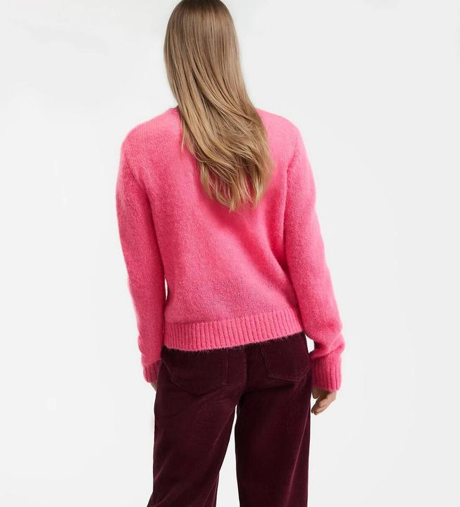 Produktbild La Redoute Collections Grobstrickpullover mit rundem Ausschnitt (M)