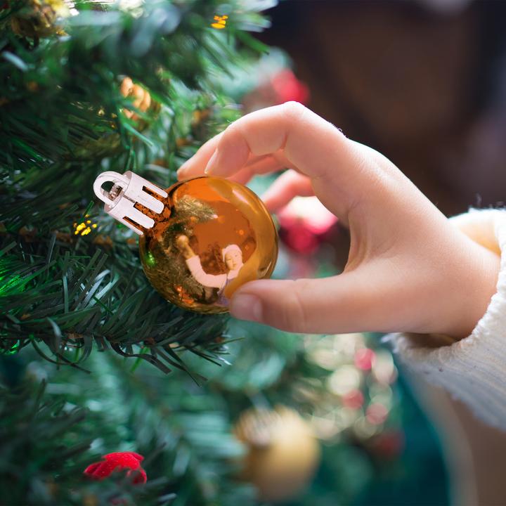 Actual product image Relaxdays Christmas baubles (96 -part)