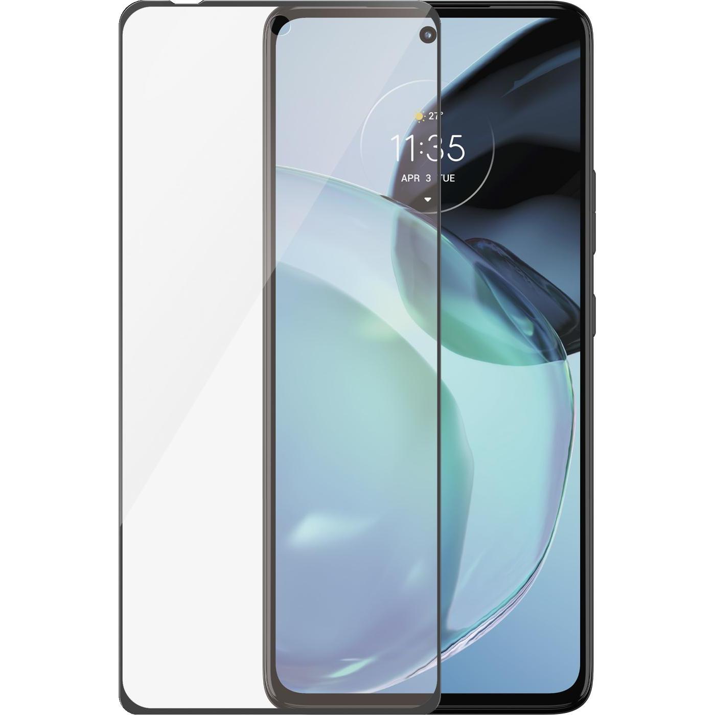 PanzerGlass Screen Protector Glass (1 Stück, Motorola Moto G72), Smartphone Schutzfolie, Transparent