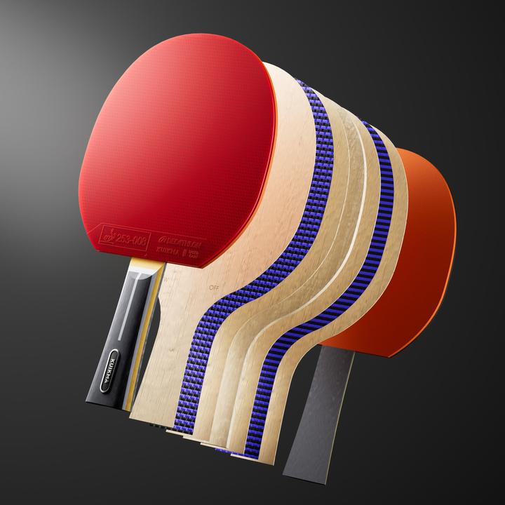 Image du produit Kuikma Raquette de tennis de table TTR 960 speed ALC 8* ITTF club