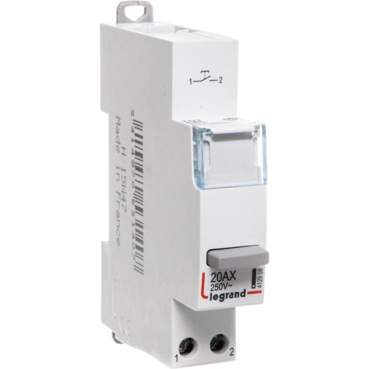 Thumbnail - Legrand Cx3 Taster einfache Funkt. 412908 Lexic 412908, Taster + Schalter, Grau
