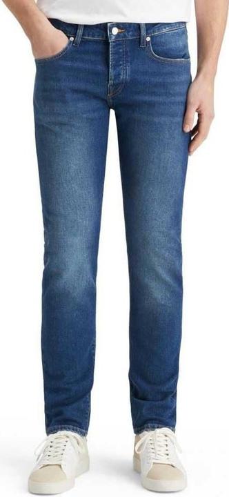 Scotch & Soda Core Ralston Slim Classic Blue Jeans, Regular Fit, Five-Pocket Design, Button Fly, Mid Rise (W32/L34)