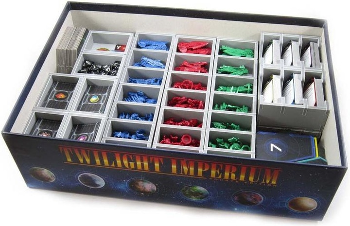 Actual product image Folded Space FS-TI4 - Insert - For Twilight Imperium 4th Edition