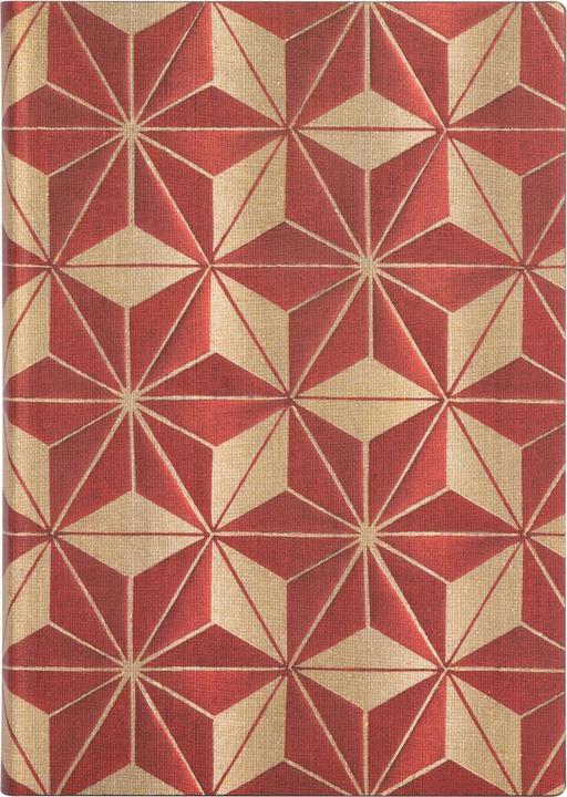 Actual product image Paperblanks Softcover Flexis Ukiyo-e Kimono Pattern Hishi Midi Lined (Lined, Soft cover)