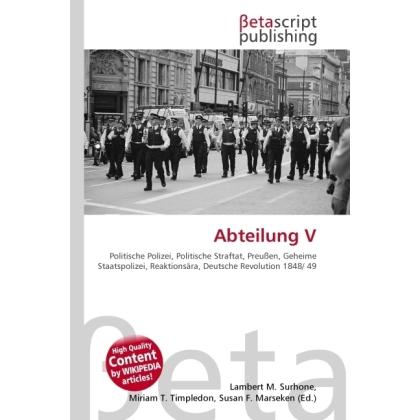 Thumbnail - Abteilung V, Fachbücher