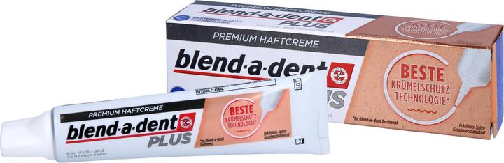 Actual product image Blend-a-dent Plus Premium Adhesive Cream Crumb Protection, 40 g cream