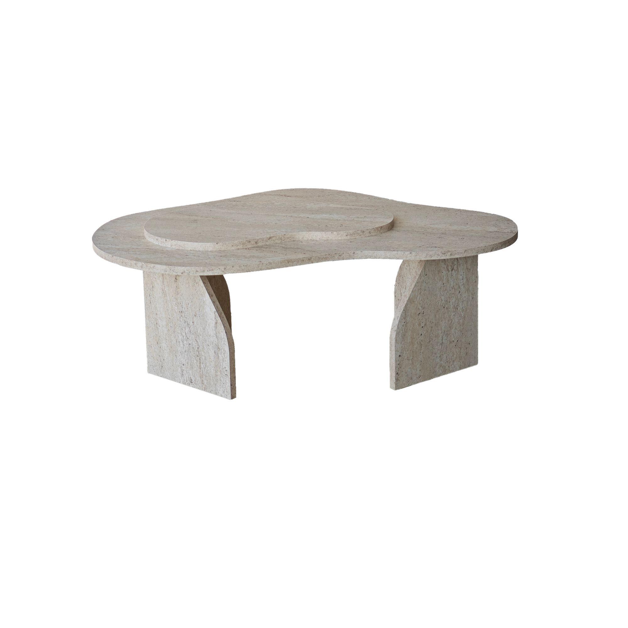 Skye Decor, Couchtisch + Beistelltisch, Melted Coffee Table (105 x 35 x 65 cm)