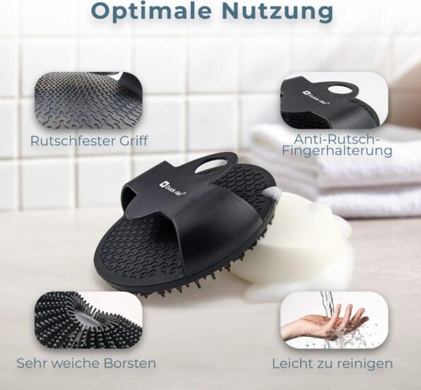 Image du produit Quick Aid Brosse corporelle pour bébés et adultes