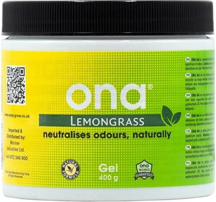 ONA Gel Lemongrass 500ml / 400g