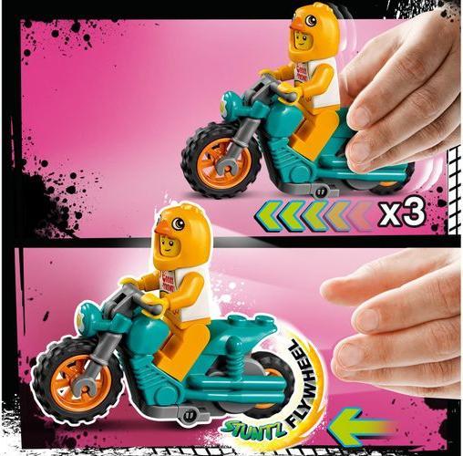 Produktbild LEGO Maskottchen-Stuntbike (60310, LEGO City)