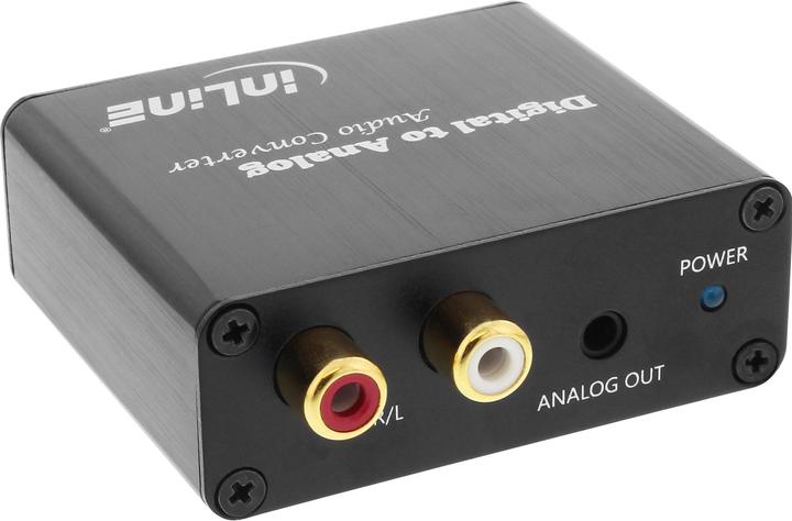 Actual product image InLine Audio DA converter (Audio Switch)